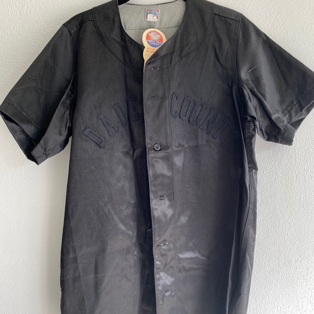 Dade County Baseball button up
